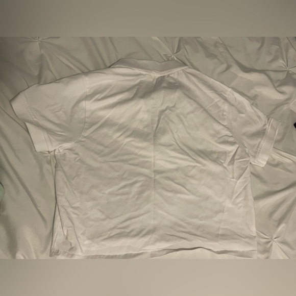 Collared cropped button up top - Picture 2 of 3